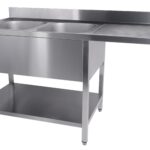 700 Sink Unit Shelf Dishwasher Flat Packed 2 Left 1600