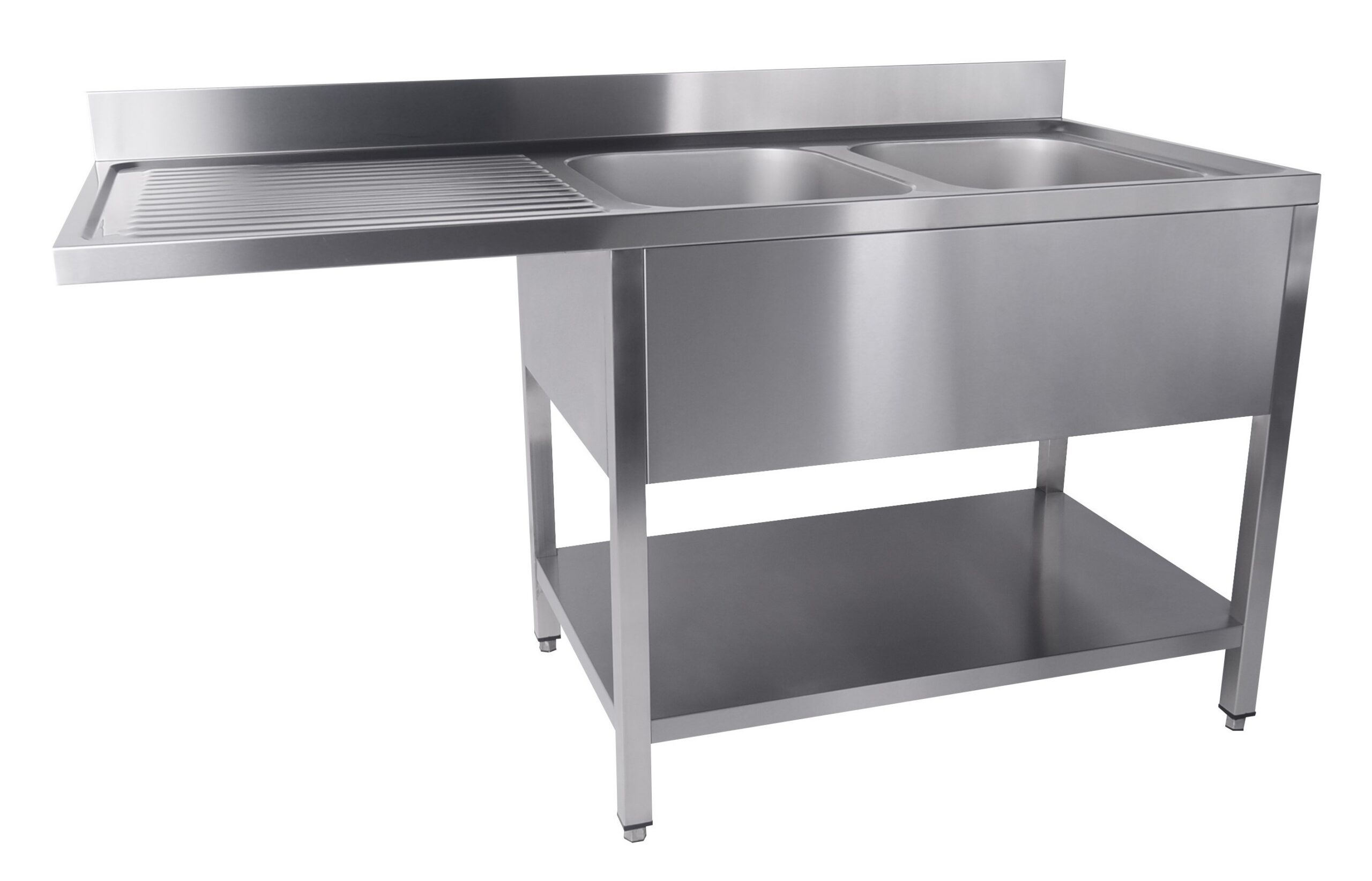 7333.1425-14895 700 Sink Unit Shelf Dishwasher Flat Packed 2 Right 1600 - Image 1