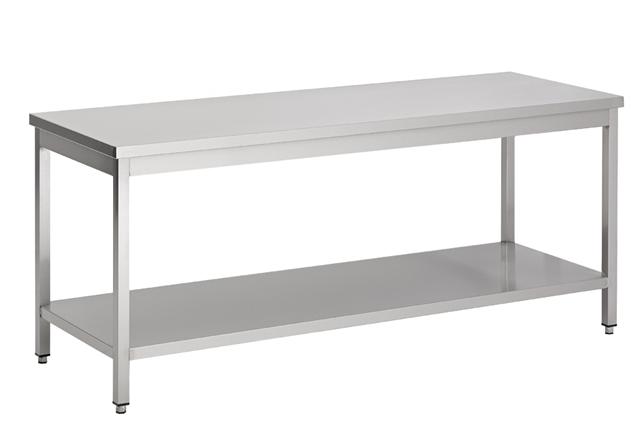 7333.1520-5779 600 Worktable Bottom Shelf Flat Packed 1600 - Image 1