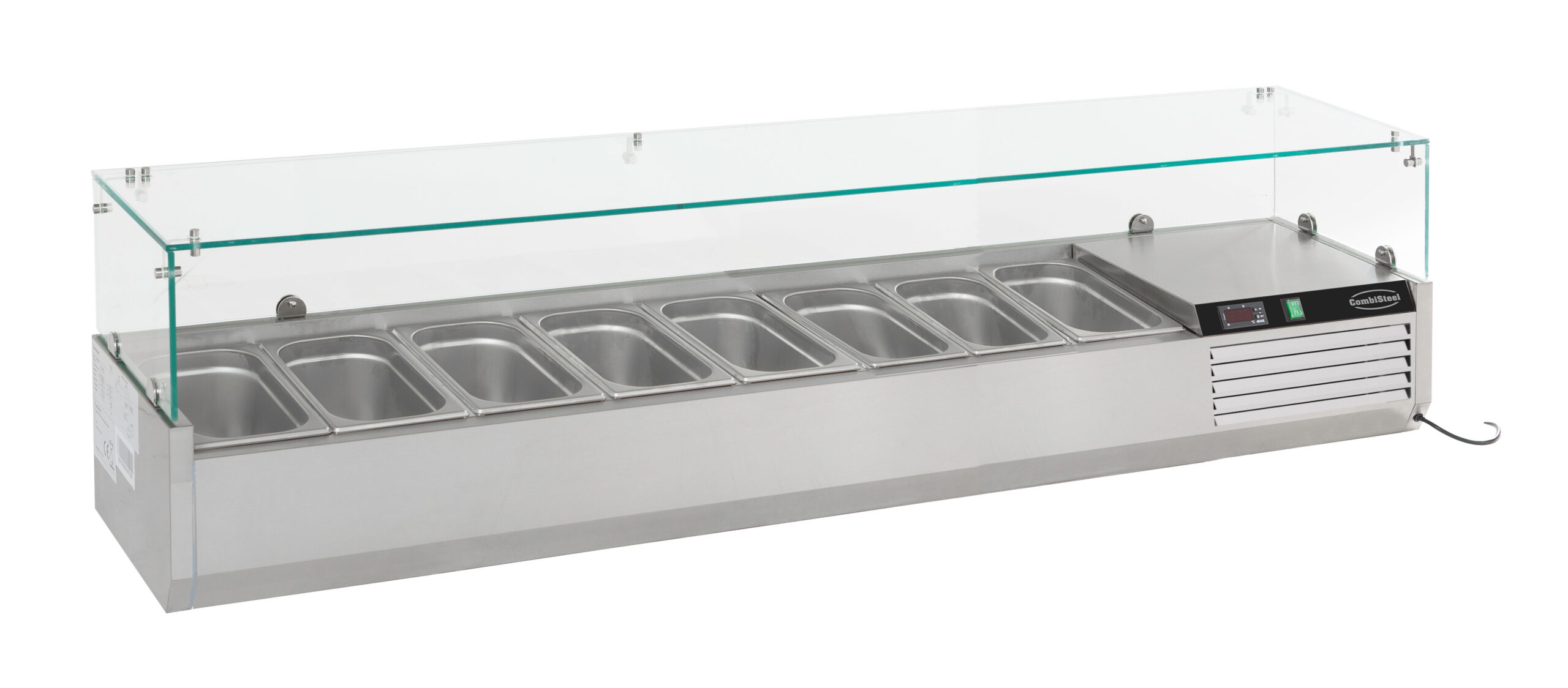 7450.0011-0021-1 Refrigerated Counter Top 1/3 GN X 8 - Image 1