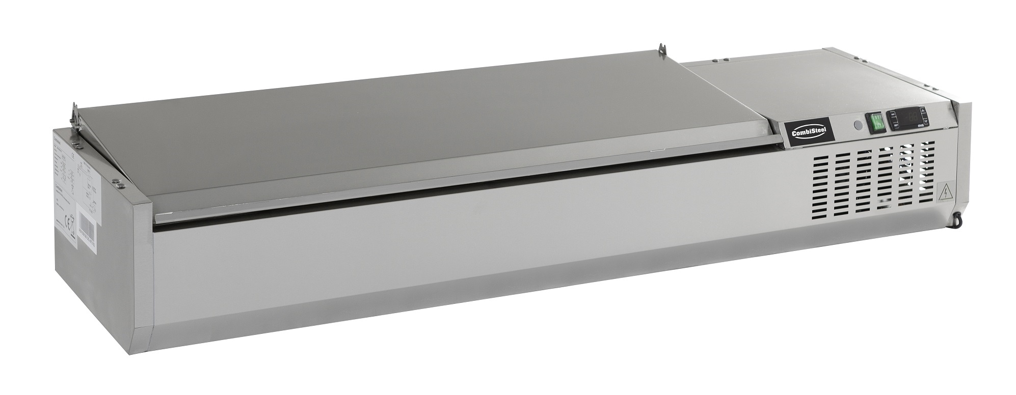 7450.0029-6317 Refrigerated Counter Top SS Top 1/4 GN X 10 - Image 1