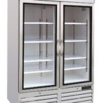 Freezer 2 Glass Doors