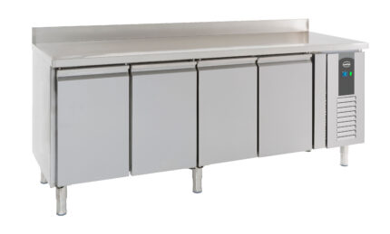 Refrigerated Counter Upstand 4 Doors