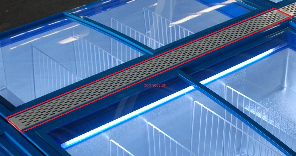 7450.1030-10163 Chest Freezer Joint 1650 For 7450.1015 - Image 1