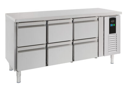 700 Refrigerated Counter 6 Drawers Energy Line