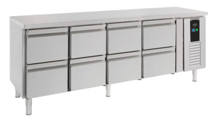 700 Refrigerated Counter 8 Drawers Energy Line