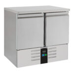 Refrigerated Counter 2 Doors Energy Line Equipped With Evaporator