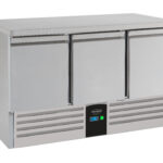 Refrigerated Counter 3 Doors Energy Line Equipped With Evaporator