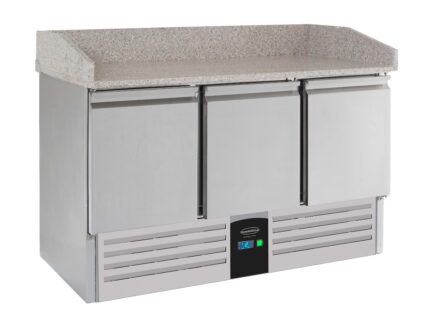 Pizza Counter 3 Doors Energy Line Equipped With Evaporator
