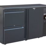 Barcooler Black 1 Door And 2 Drawers
