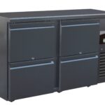 Barcooler Black 4 Drawers