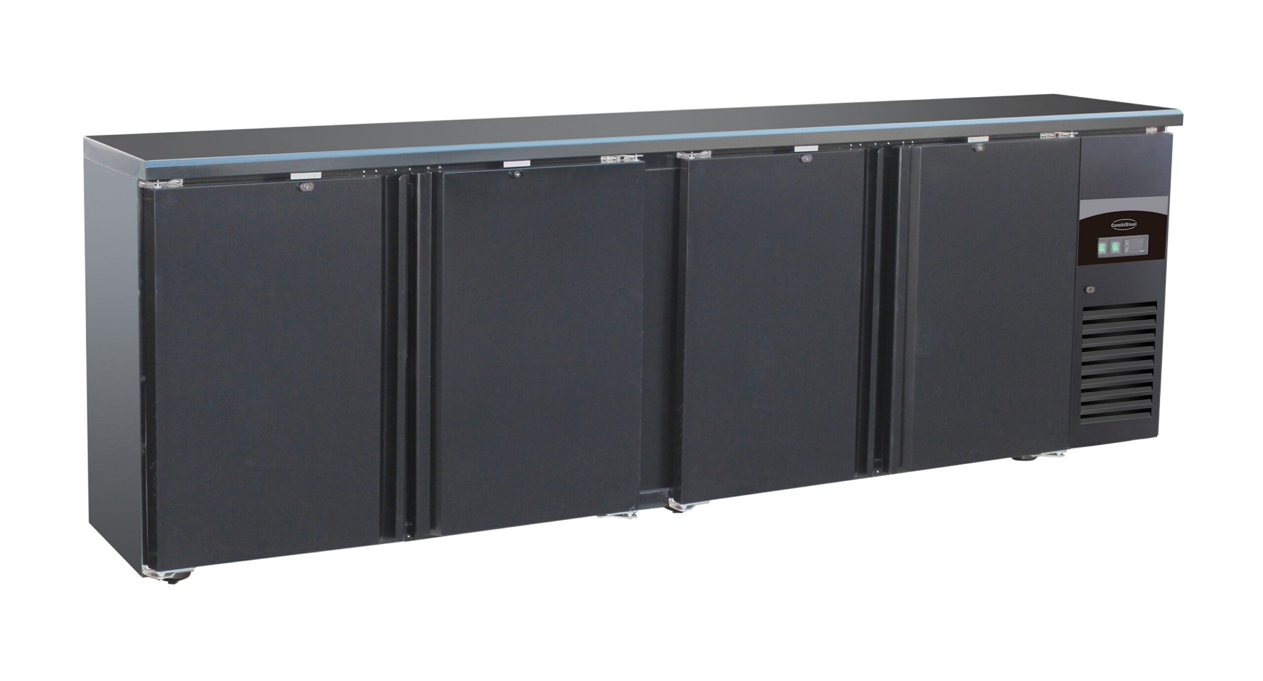 Bar Cooler, Black — 4 Doors Barcooler Black 4 Doors - Image 1