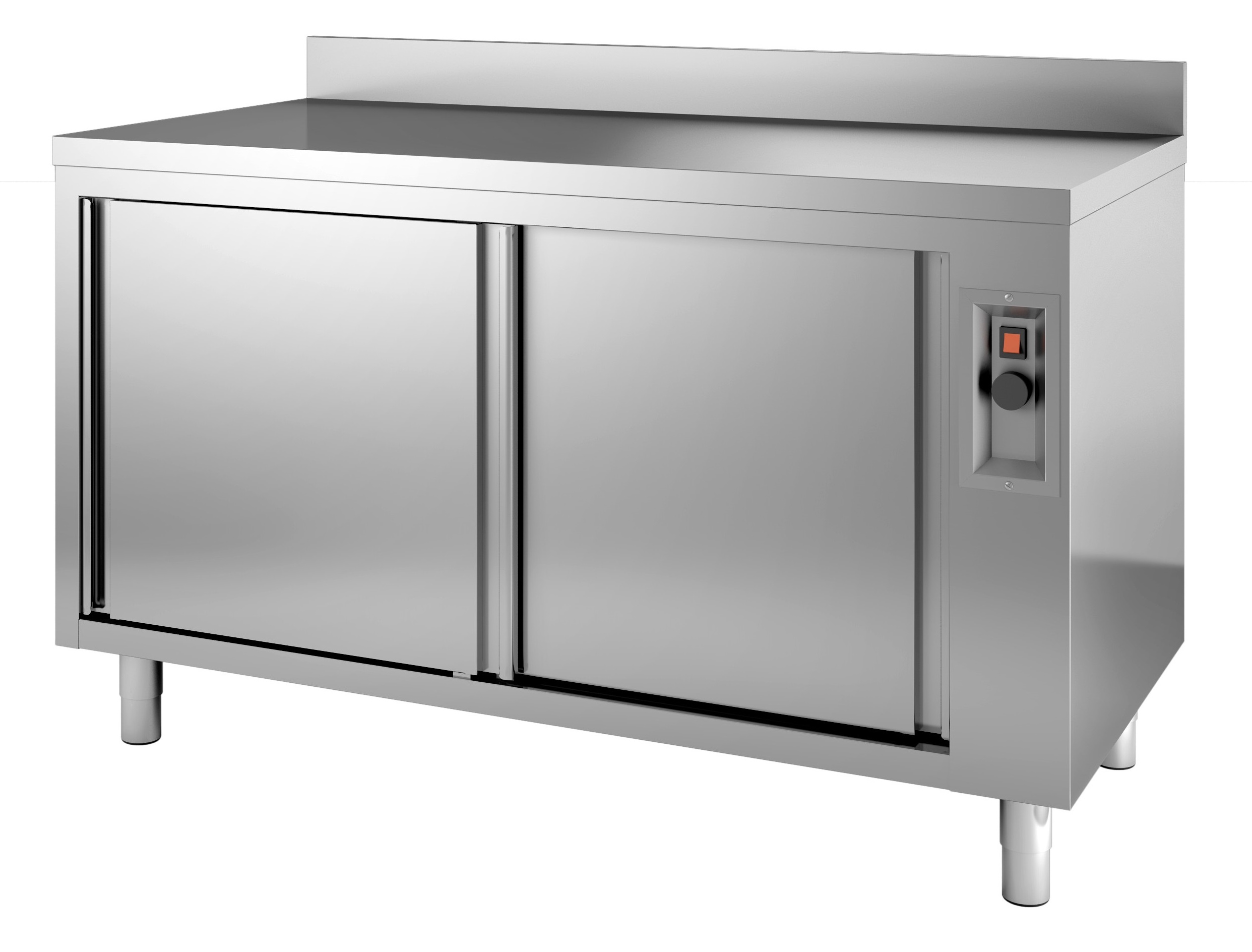 7452.0086-4312 600 Heated Cupboard Upstand 1600 - Image 1