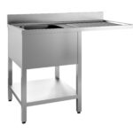 700 Sink Unit Shelf Dishwasher Flat Packed 1 Left 1200