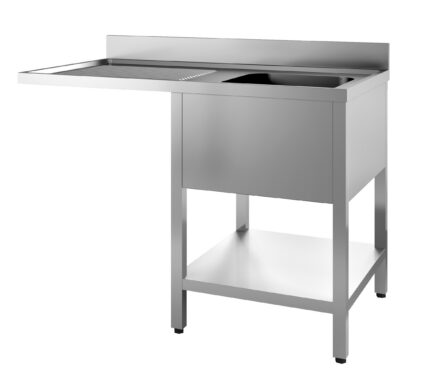 700 Sink Unit Shelf Dishwasher Flat Packed 1 Right 1200
