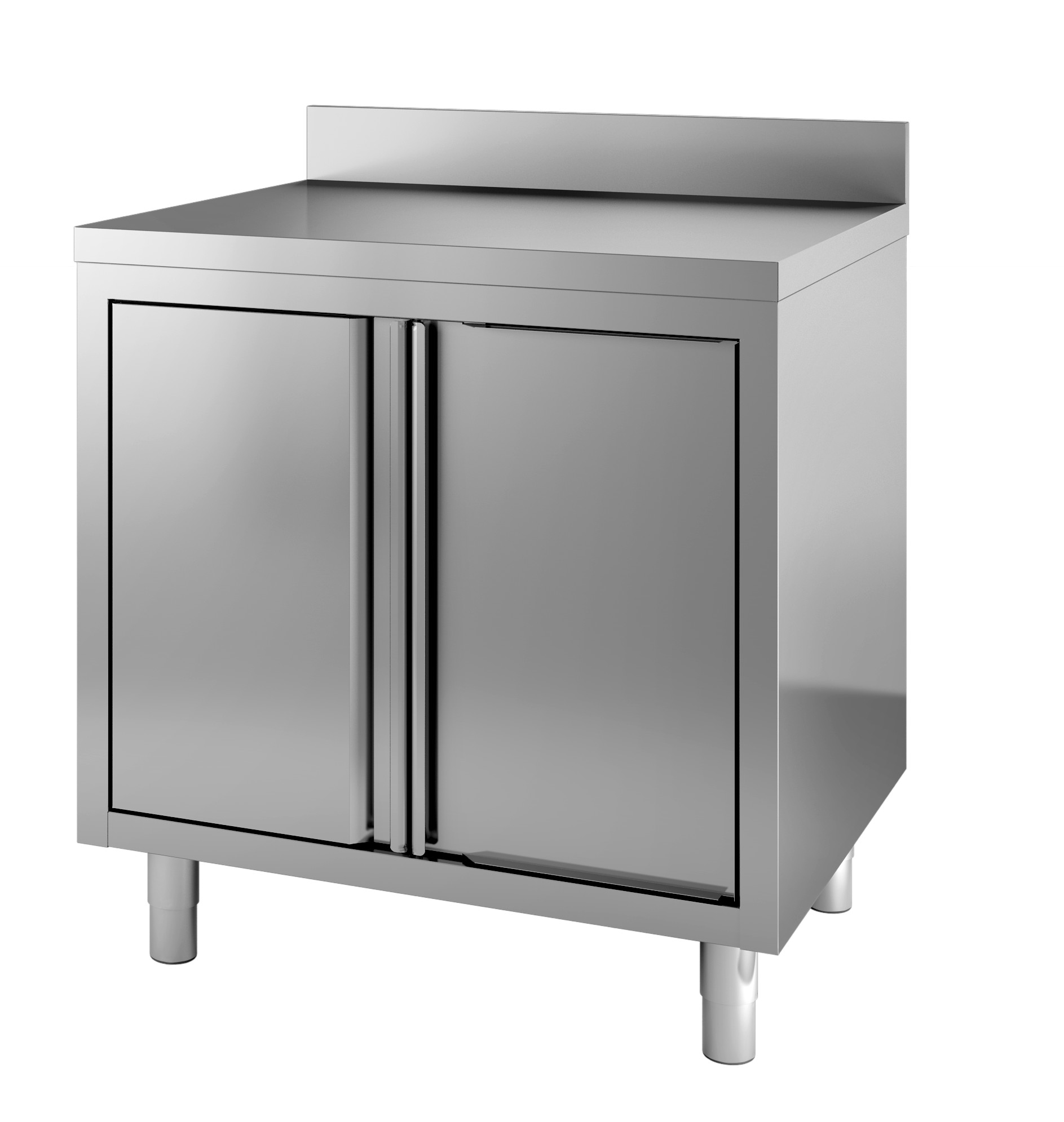 7452.3070-7941 700 Worktable Hinged Doors Upstand 800 - Image 1