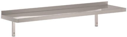 300 SS Wall Shelves 1500 Incl. Brackets
