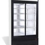 Refrigerator With Sliding Glass Doors BEZ-750 Sl