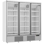 Freezer 3 Glass Doors JDE-1530F **note: There Is A Higher Inrush Current, Which Makes A Circuit Breaker With Type C Characteristic Necessary.**