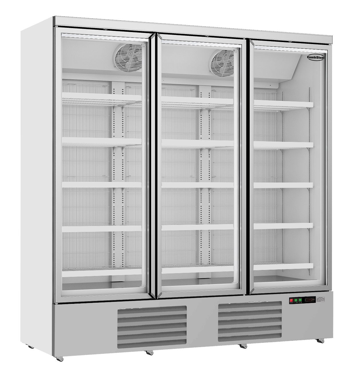 7455.222020new20front20panel Freezer 3 Glass Doors JDE-1530F **note: There Is A Higher Inrush Current, Which Makes A Circuit Breaker With Type C Characteristic Necessary.** - Image 1