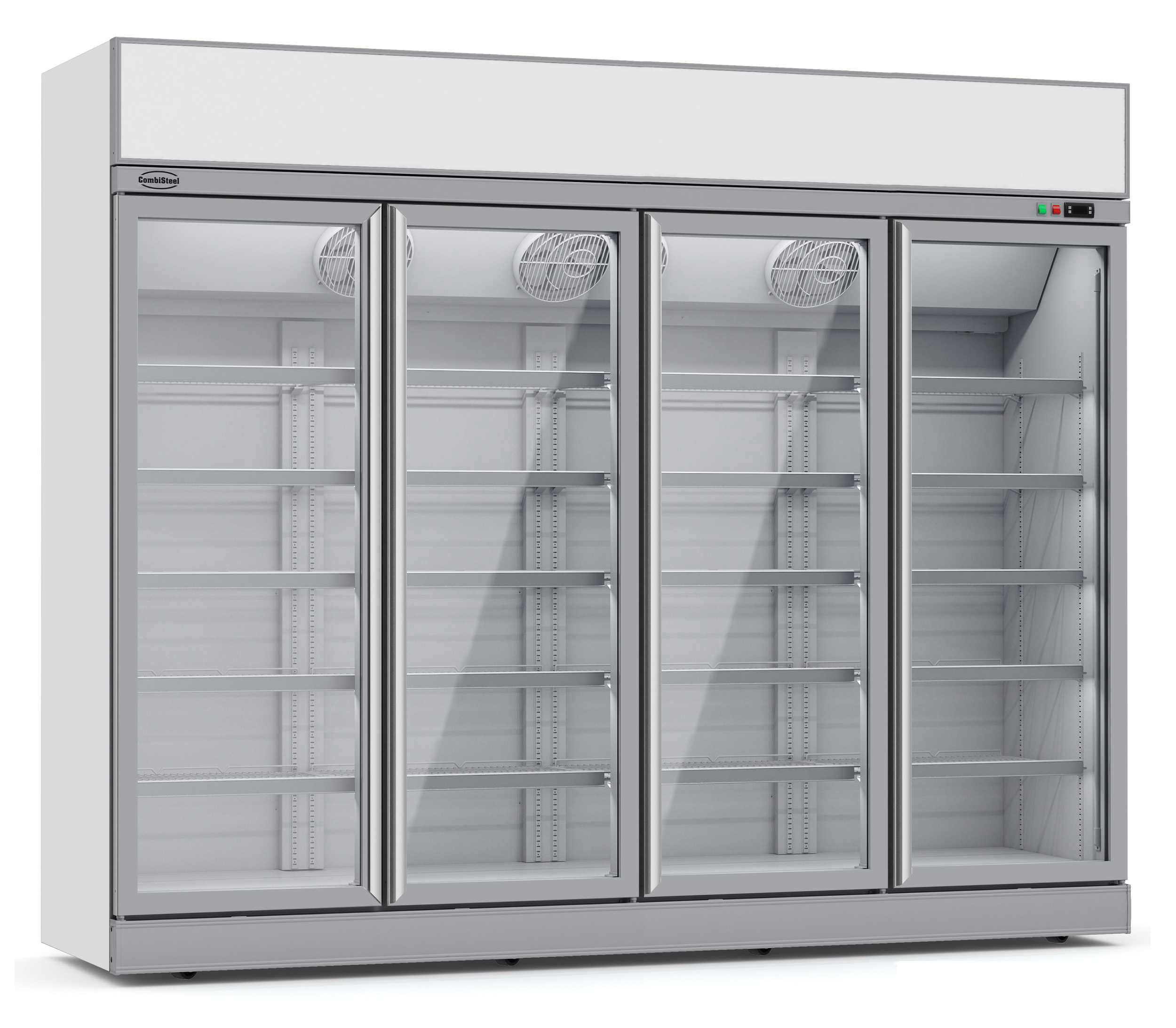 7455.2416-14448 Refrigerator 4 Glass Doors INS-2060R *transport On Request* **note: There Is A Higher Inrush Current, Which Makes A Circuit Breaker With Type C Characteristic Necessary.** - Image 1