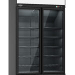 Freezer 2 Glass Doors Black INS-1000F Bl **note: There Is A Higher Inrush Current, Which Makes A Circuit Breaker With Type C Characteristic Necessary.**
