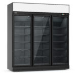 Freezer 3 Glass Doors Black INS-1530F Bl **note: There Is A Higher Inrush Current, Which Makes A Circuit Breaker With Type C Characteristic Necessary.**