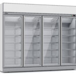 Freezer 4 Glass Doors INS-2060F *transport On Request* **note: There Is A Higher Inrush Current, Which Makes A Circuit Breaker With Type C Characteristic Necessary.**