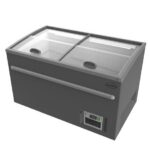 Supermarket Chest Freezer Grey 1450 Automatic Defrost