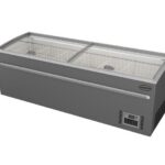 Supermarket Chest Freezer Grey 2500 Automatic Defrost *transport On Request*