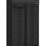 Refrigerator 2 Glass Doors Black IRM-770 Bl