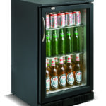 Backbar Cooler Black 1 Door