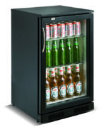 Backbar Cooler Black 1 Door