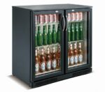 Backbar Cooler Black 2 Doors