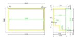 Backbar Cooler Black 3 Doors - Image 3