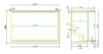 Backbar Cooler Black 3 Sliding Doors - Image 3