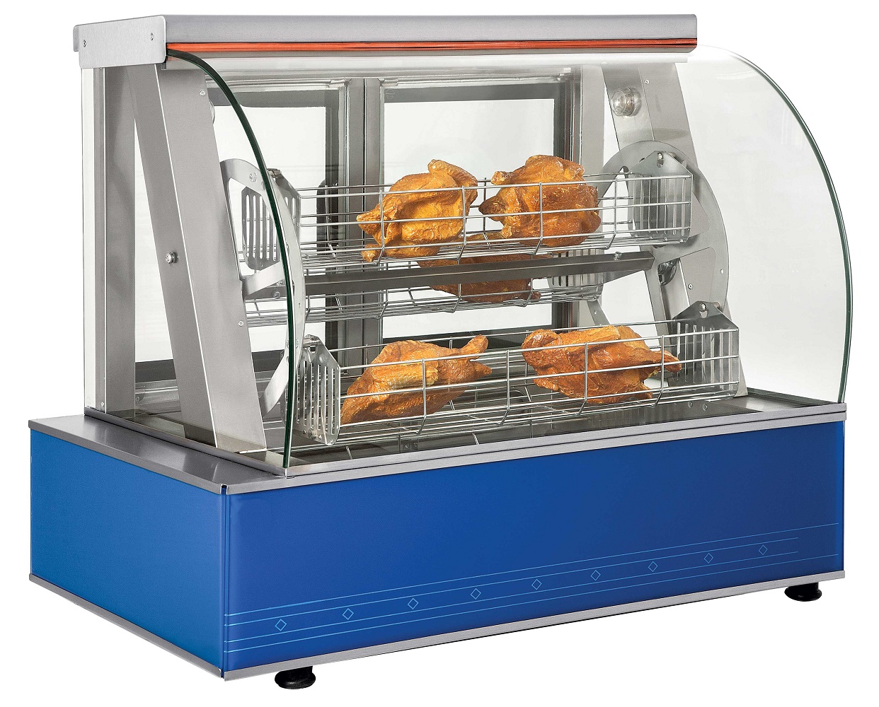 7472.0005-9845 Chicken Rotisseries Electric 4 Baskets - Image 1
