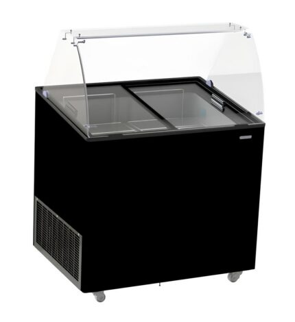 Ice Cream Display Corisca Black 6X5 L