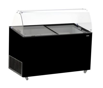 Ice Cream Display Tenerife Black 10X5 L