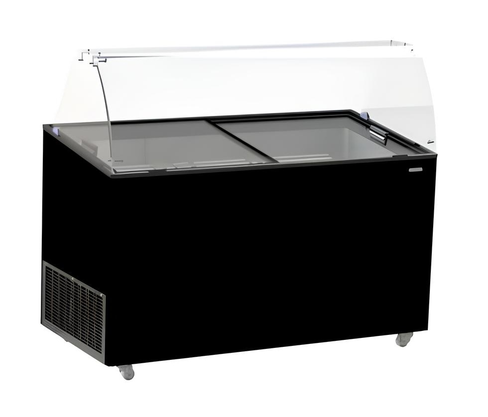 7472.0134 Ice Cream Display Tenerife Black 10X5 L - Image 1