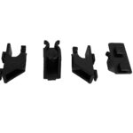 Set 4 Clips Black For 7487.0170-0175-0180 Old Series
