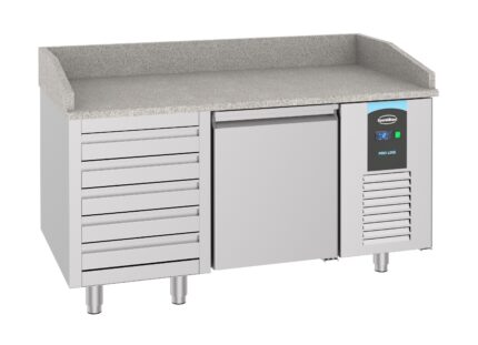 Pizza Counter 1 Door 5 Drawers