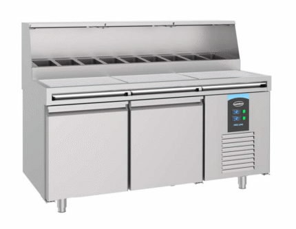 Pizza Counter 2 Doors 9x 1/3GN Container