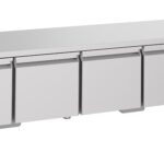 Refrigerated Counter 600 Height 4 Drawers