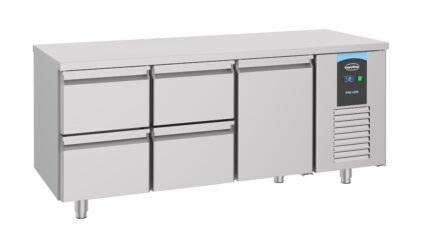 700 Refrigerated Counter 1 Door 4 Drawers Energy Line