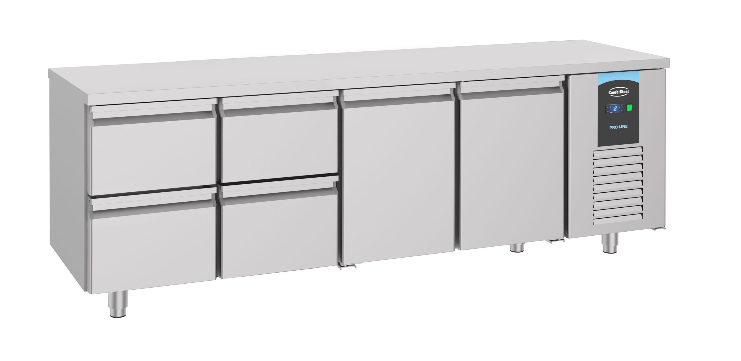 7489.5535 700 Refrigerated Counter 2 Doors 4 Drawers Energy Line - Image 1