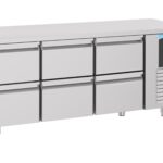 700 Refrigerated Counter 6 Drawers Energy Line