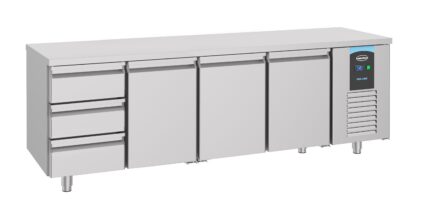 700 Refrigerated Counter 3 Doors 3 Drawers Energy Line