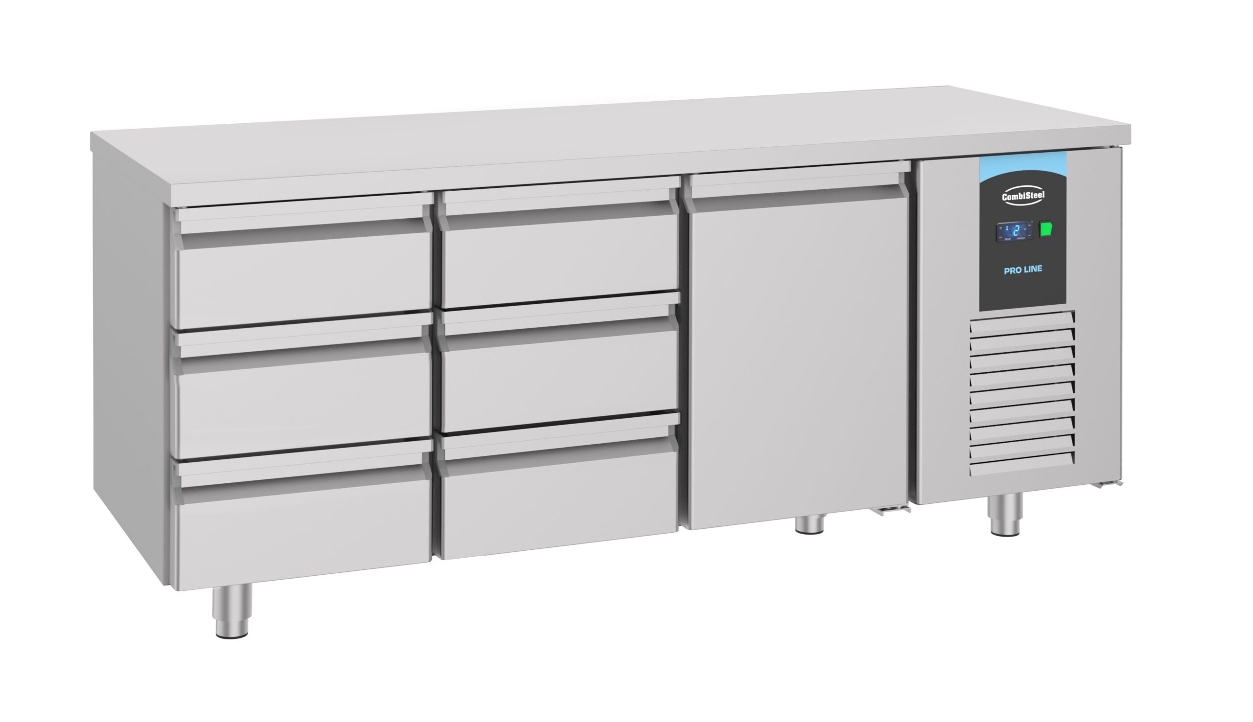 7489.5565 700 Refrigerated Counter 1 Door 6 Drawers Energy Line - Image 1