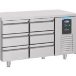 700 Refrigerated Counter 6 Drawers Energy Line